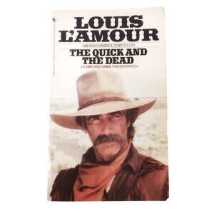 Quick and the Dead Louis L'Amour 1979 Revised Bantam Western Paperback HBO